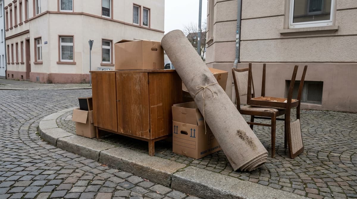 Was nehmen Entrümpler alles mit? Und was der Sperrmüll liegen lässt